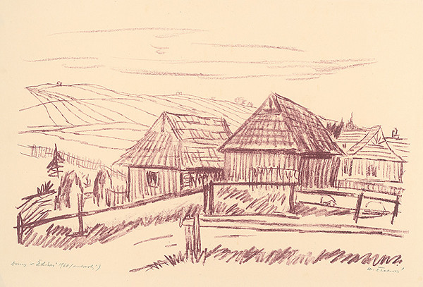 Matilda Čechová – Domy v Ždiari 