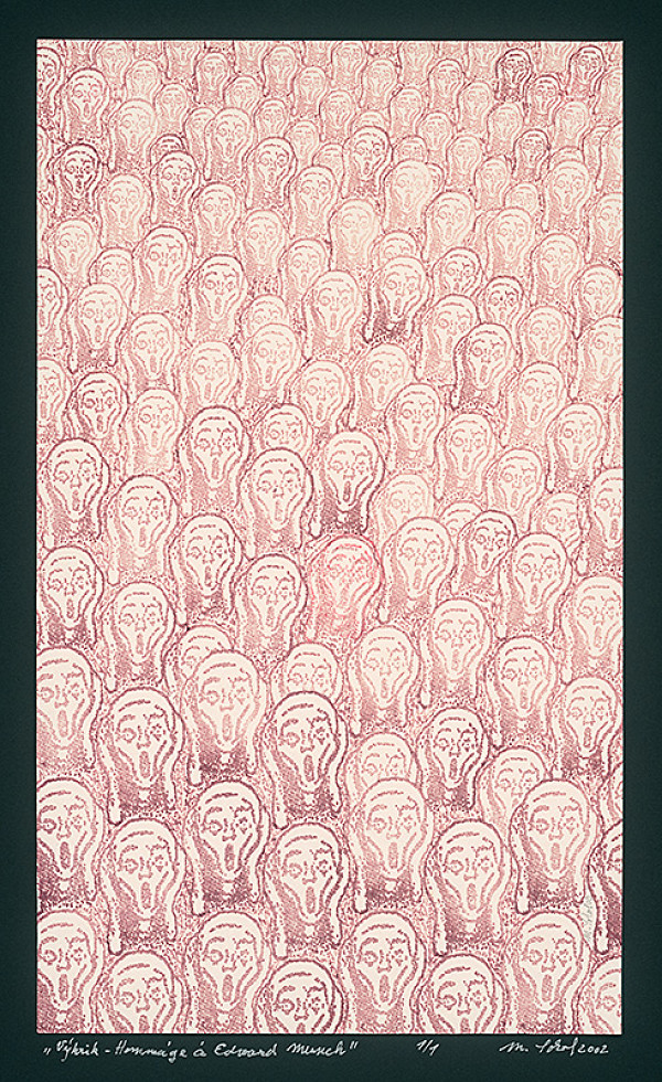 Milan Sokol – Výkrik -  Hommage à Edvard Munch 