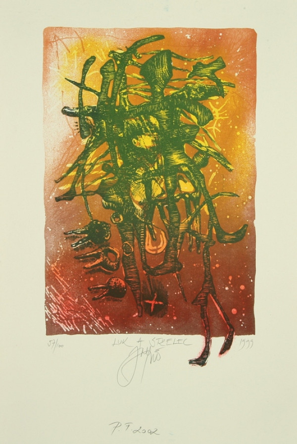 Ján Ťapák – PF 2002 / Luk a strelec 