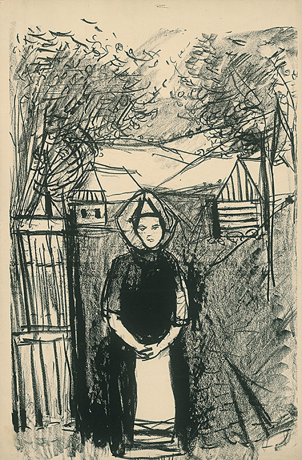 Jozef Šturdík – Žena v hontianskom kroji 