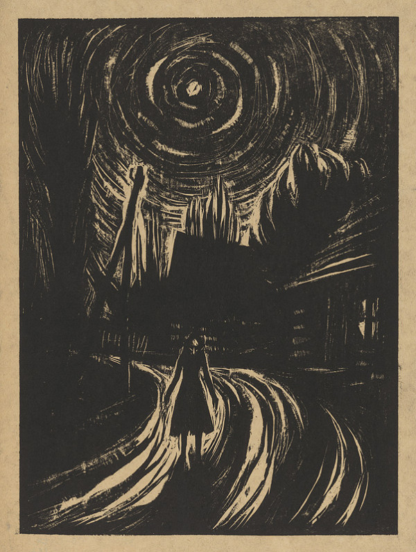 Aleš Veselý – Dedina v noci 