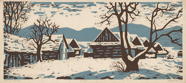 Edita Ambrušová – Zima v Liptove 