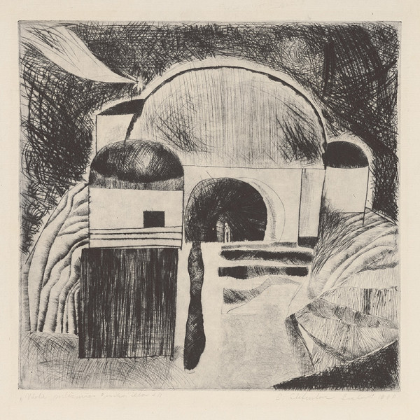 Alžbeta Štefunková-Szabová – Údolie mlčania II. 