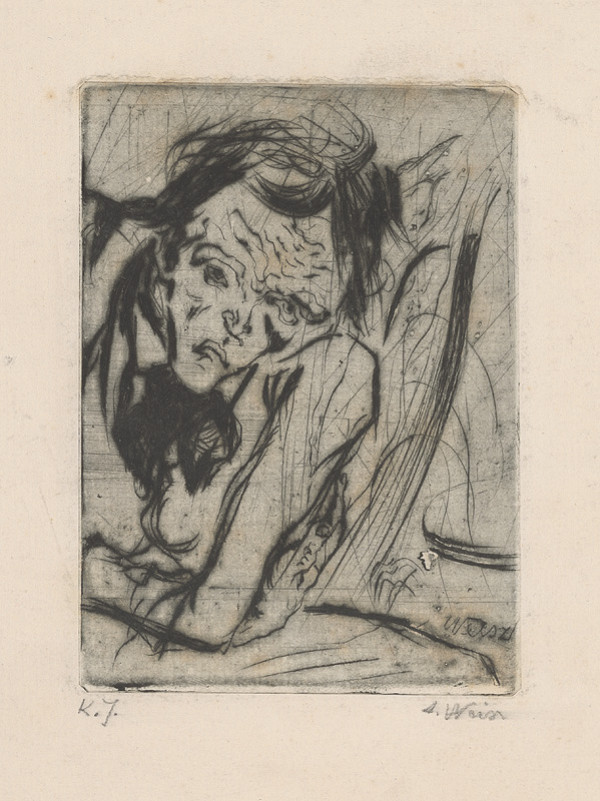 Arnold Peter Weisz-Kubínčan – Portrét K. J. 