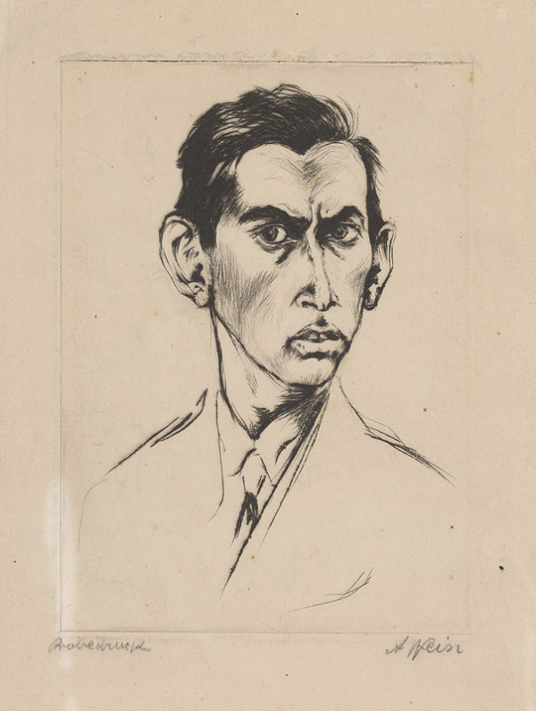 Arnold Peter Weisz-Kubínčan – Autoportrét 