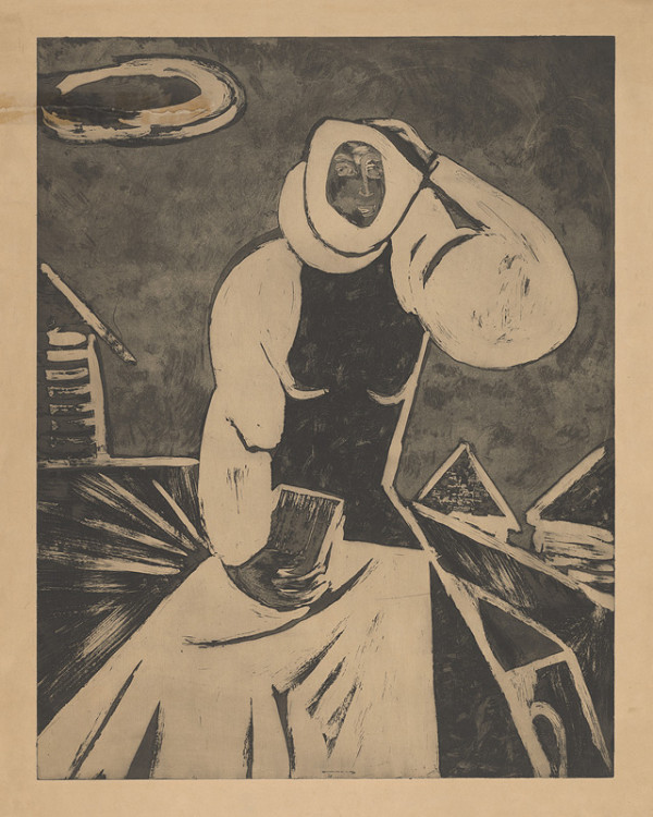 Eugen Nevan – Žena s knižkou 