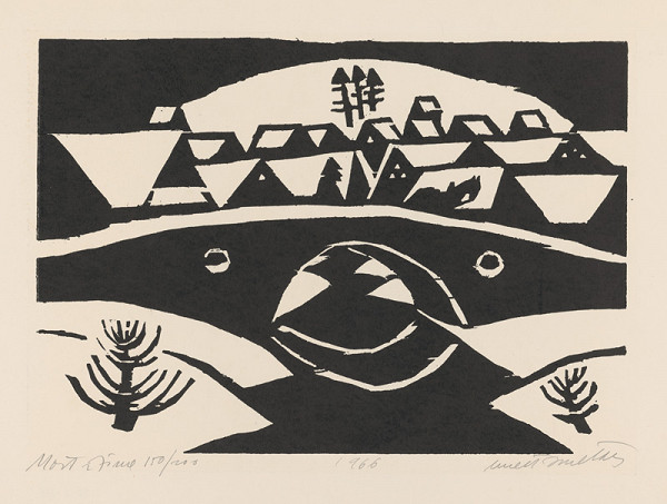 Ernest Zmeták – Most v zime 