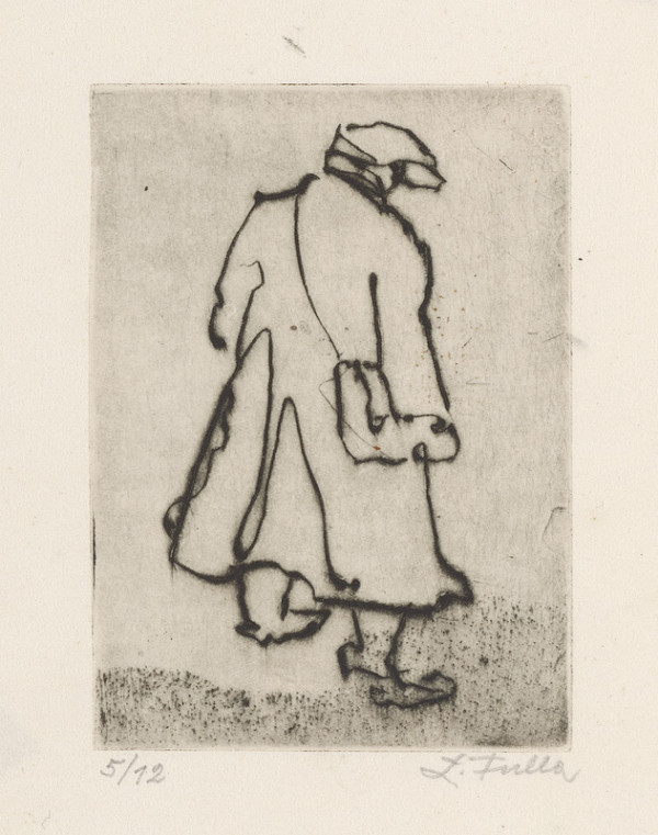 Ľudovít Fulla – Pri ceste 