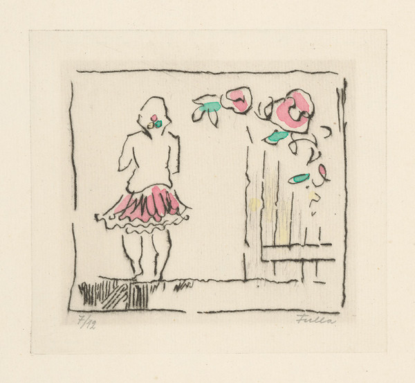 Ľudovít Fulla – Zemplínska dievka 