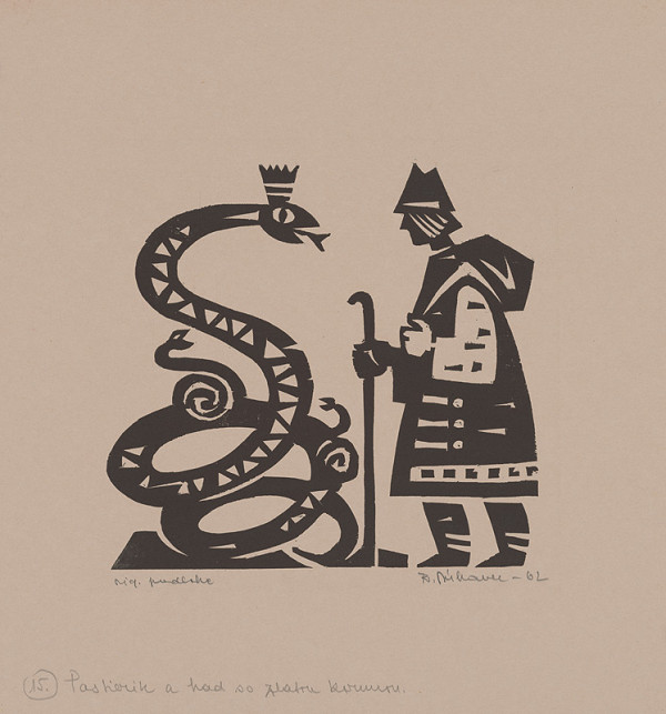 Róbert Dúbravec – Pastierik a had so zlatou korunkou 