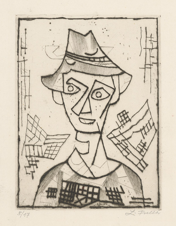 Ľudovít Fulla – Chlapec v klobúku 