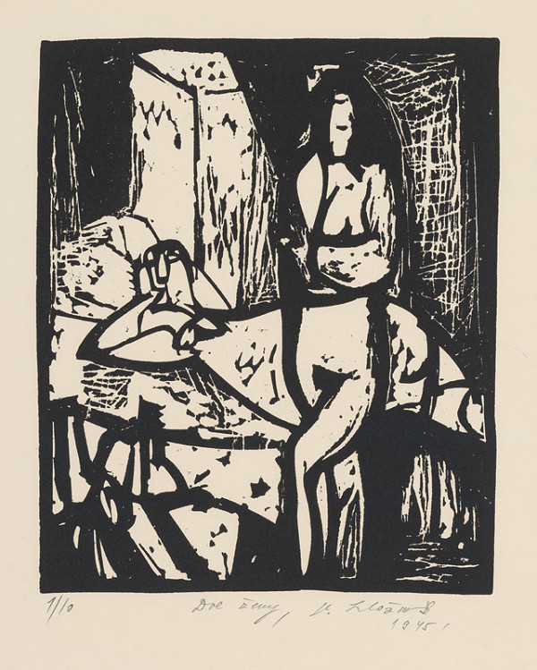 Vincent Hložník – Dve ženy 