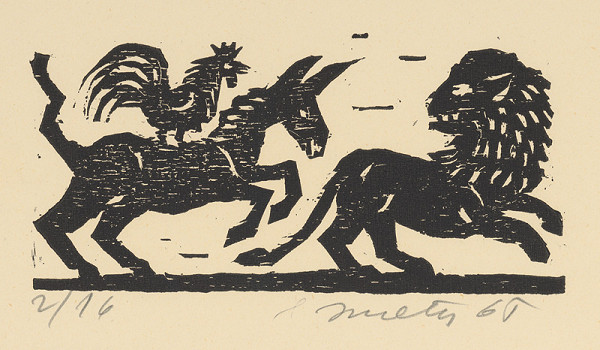 Ernest Zmeták – Lev, somár a kohút 