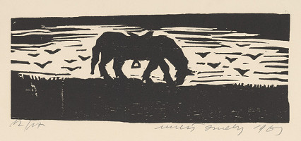 Ernest Zmeták – Kôň v poli 