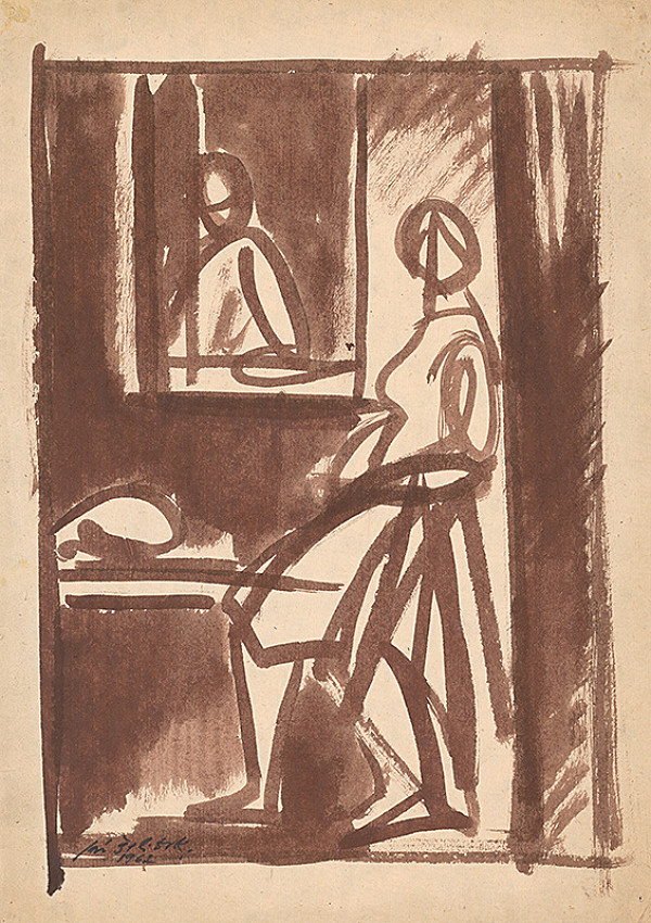 Ján Želibský – Pred zrkadlom 