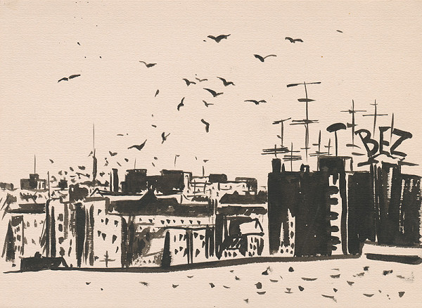 Viliam Chmel – Bratislavský motív V. 