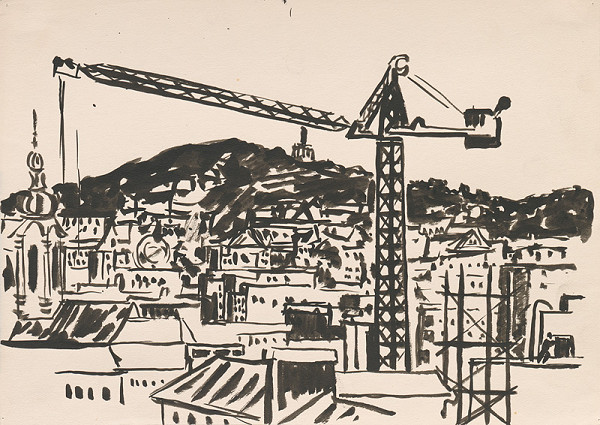 Viliam Chmel – Bratislavský motív VI. 