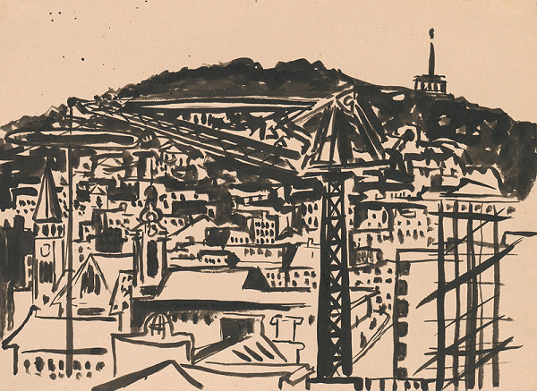 Viliam Chmel – Bratislavský motív VII. 