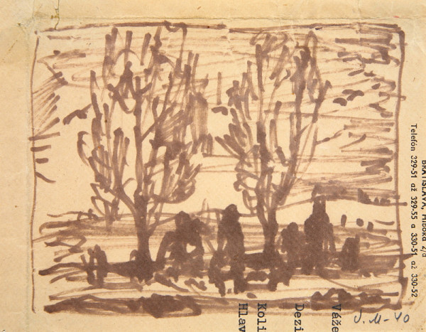 Dezider Milly – V záhrade 