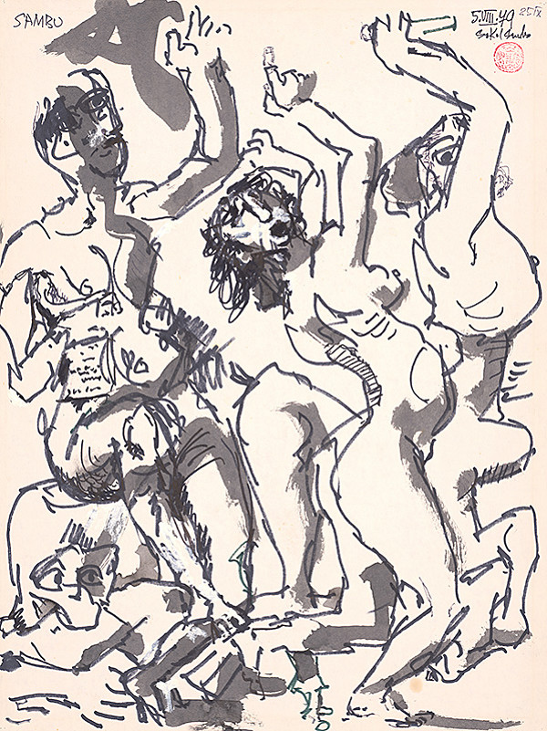 Koloman Sokol – Mytologický výjav 