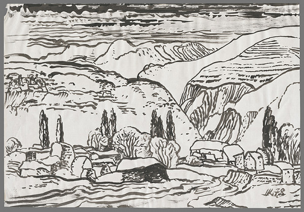 Ignác Kolčák – Dedina v horách 