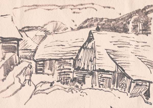 Ignác Kolčák – Motív z Oravy 