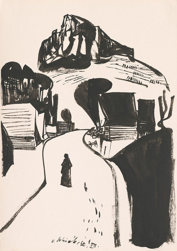 Vincent Hložník – Kresba z Oravy LXIX. 