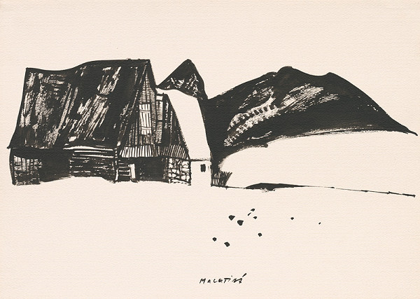 Vincent Hložník – Kresba z Oravy LXXII. 