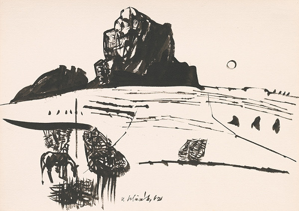 Vincent Hložník – Kresba z Oravy LXXIII. 