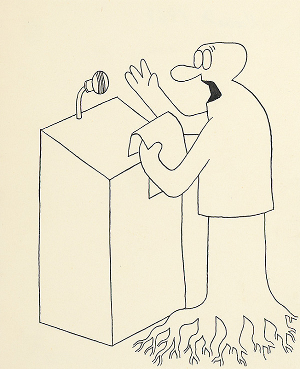 Marián Vanek – Paródia Husáka pri prejavoch po príchode Rusov