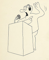 Marián Vanek – Paródia Husáka pri prejavoch po príchode Rusov 