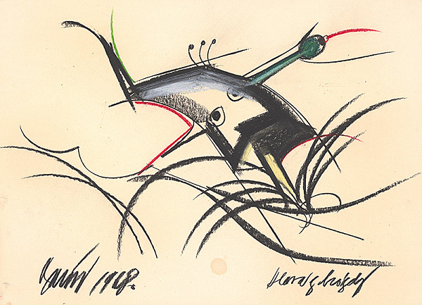 Karol Baron – Kresby z roku 1968 V. 