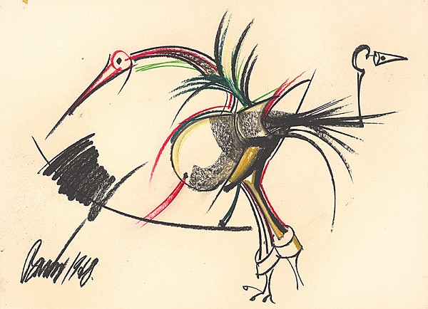 Karol Baron – Kresby z roku 1968 VI. 