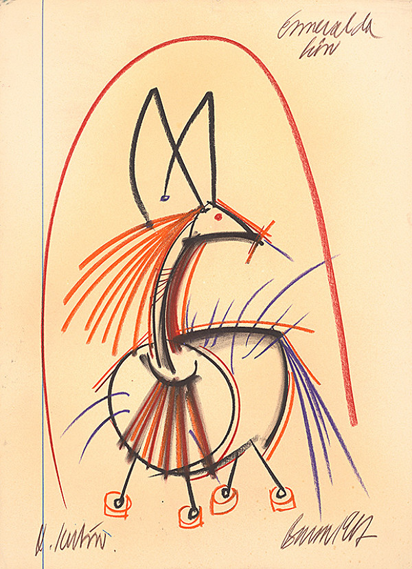 Karol Baron – Kresby z roku 1968 XXIV. 