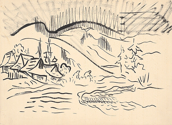 Arnold Peter Weisz-Kubínčan – Oravská dedina 