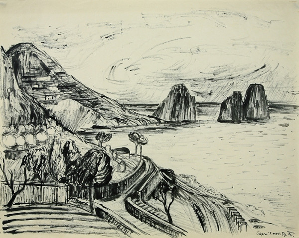 Matilda Čechová – Capri - cesta na pobreží 