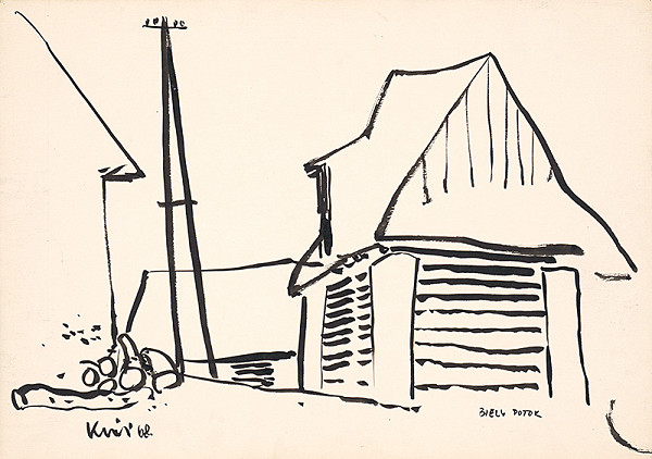 Fero Kráľ – Oravský Biely Potok III. Kresba z Oravy VIII. 