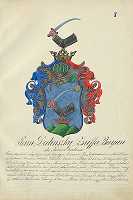 Adolf Medzihradský – Erb rodiny Dedinskej 