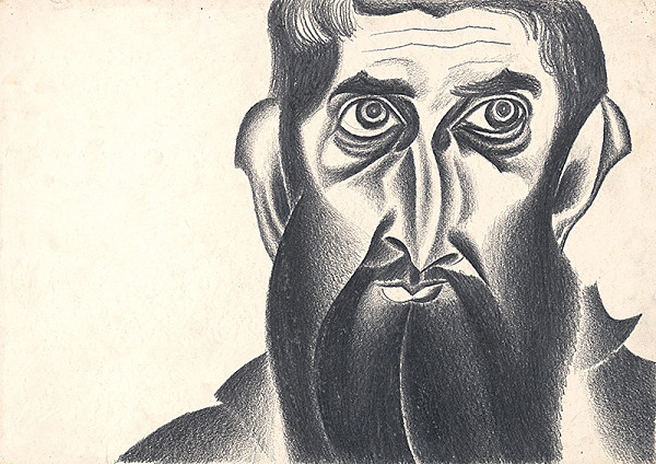 Milan Laluha – Autoportrét I. 