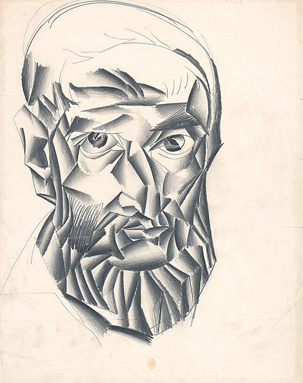 Milan Laluha – Autoportrét V. 