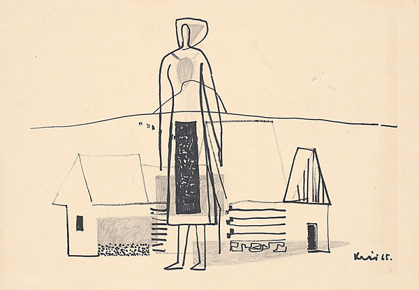 Fero Kráľ – Kresba z Oravy II. 