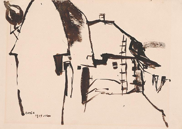 Mária Medvecká – Motív z Rabče 