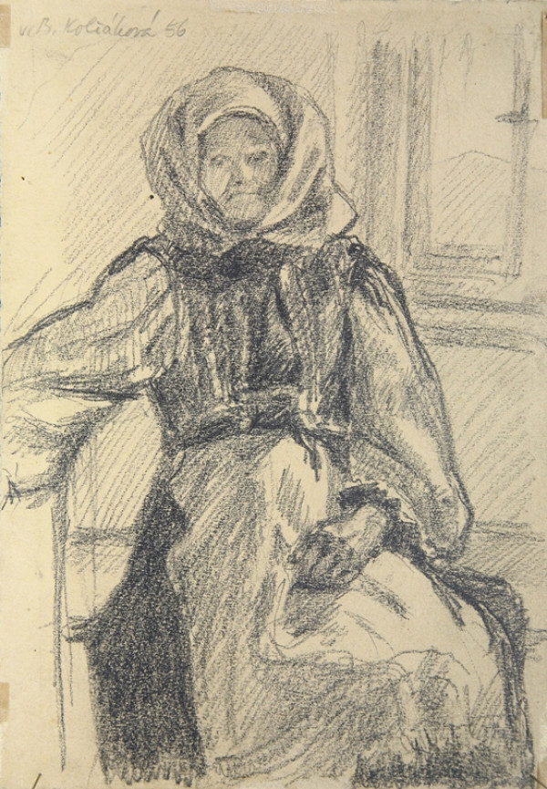 Běla Kolčáková – Babka pri okne 