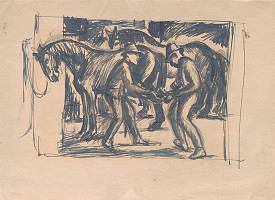 Ignác Kolčák – Podkúvanie koní 