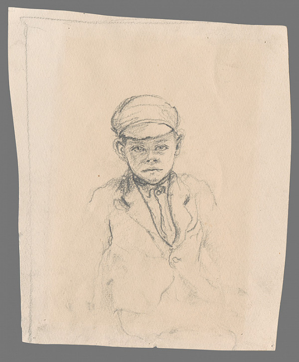 Ignác Kolčák – Chlapec v čiapke so šiltom 