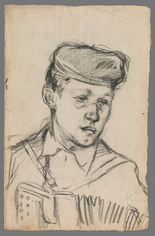 Ignác Kolčák – Mládenec s harmonikou 