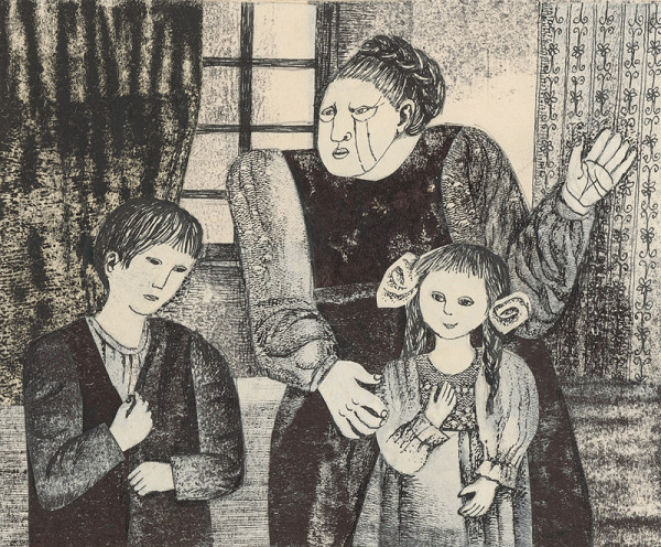 Běla Kolčáková – Stará pestúnka a deti 