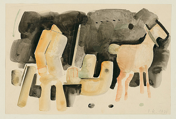 Vladimír Kompánek – Zimný motív 