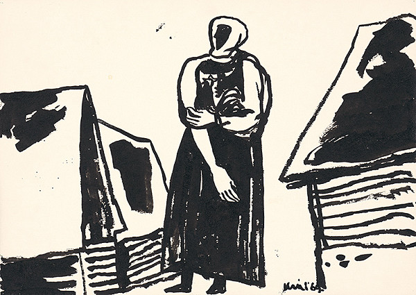 Fero Kráľ – Kresba z Oravy XII. 