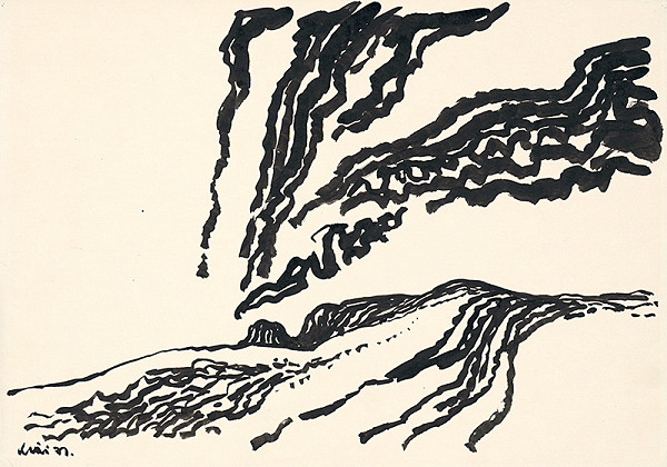 Fero Kráľ – Oravská Polhora. Kresba z Oravy XVII. 